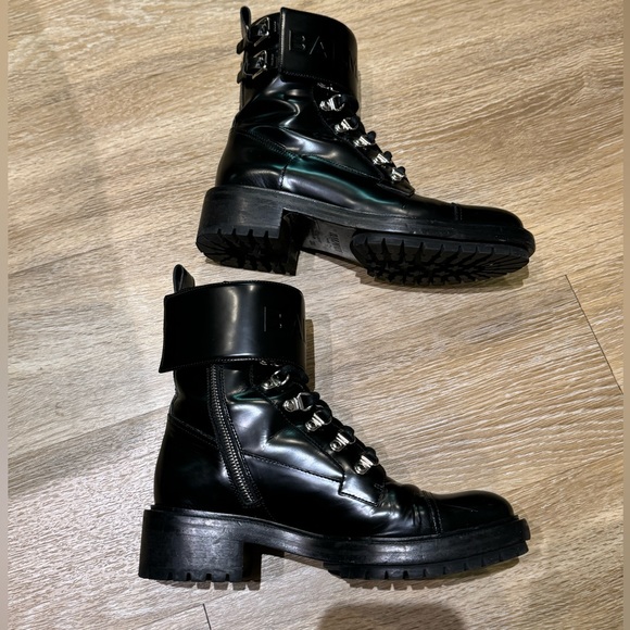 balmain : detachable strap boots - Picture 4 of 12